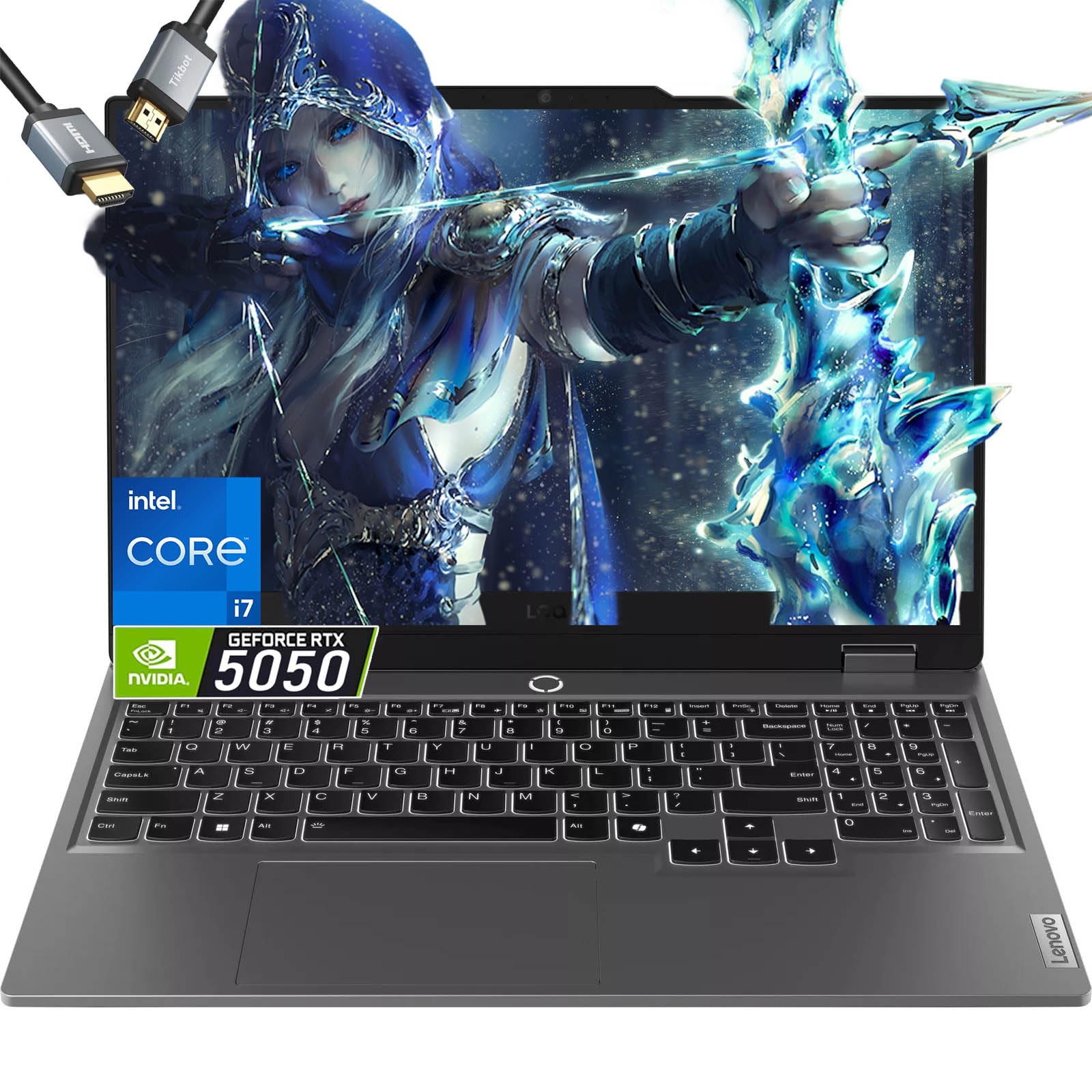 Amazon.com: Lenovo LOQ 15 Gaming Laptop RTX 5050 -Intel Core i7